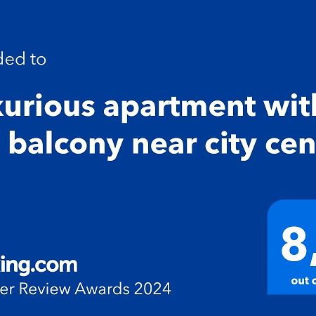 Luxurious Apartment With Big Balcony Near City Center Bécs Kültér fotó